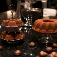chestnut and chocolate cake
